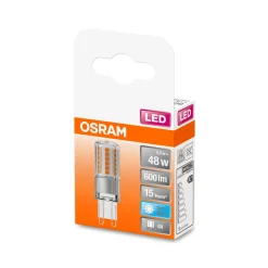 LED-Leuchtmittel Spezial Pin G9 kaltweiß 50W ^ Osram Discount