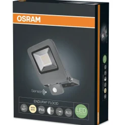 LED Strahler Endura Flood mit Sensor 50W ^ Osram Hot