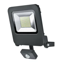 LED Strahler Endura Flood mit Sensor 50W ^ Osram Hot