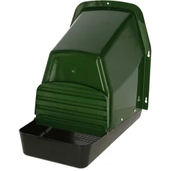 Outdoor-Legenest mit Fangschale 37 x 49,5 x 44 cm dunkelgrün ^ Clearance