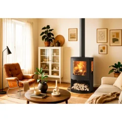 Kaminofen Baikal 84 x 63 x 40 cm 6,7 kW ^ Panadero Hot