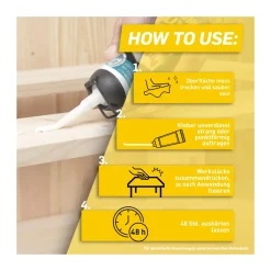 Montagekleber Kleben statt Bohren 133 g ^ Pattex Outlet