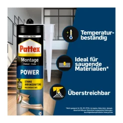 Montagekleber Power 370 g ^ Pattex Online