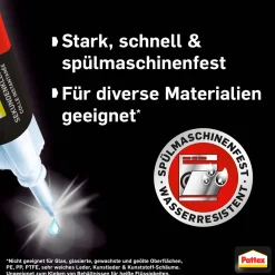Sekundenkleber Flüssig Mini Trio 3 x 1 g ^ Pattex Hot