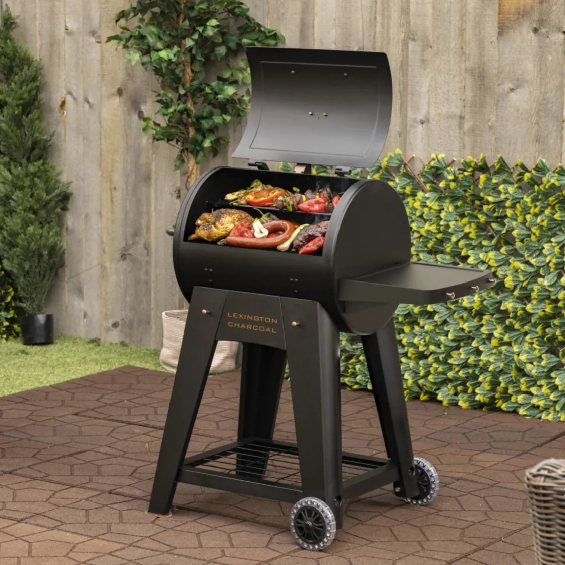PB Lexingtion Charcoal Holzkohlegrill ^ Hot