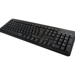 PC Tastatur kabellos schwarz ^ Schwaiger Hot