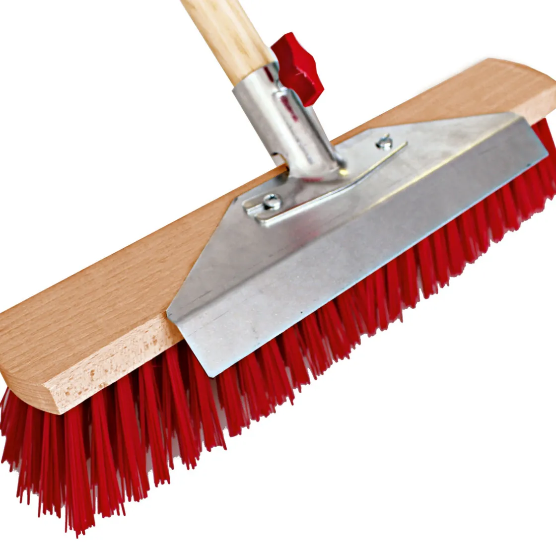 Kratzbesen mit Schabekante und Stiel 40 cm ^ Peggy-Perfect Discount