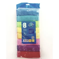 Mikrofasertücher Multicolor 8 Stück bunt ^ Peggy-Perfect Discount