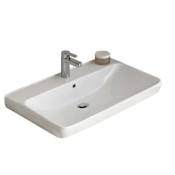 Keramikwaschtisch Forli weiß Fokus 5005 80,5 x 7 x 48,5 cm ^ Pelipal Best