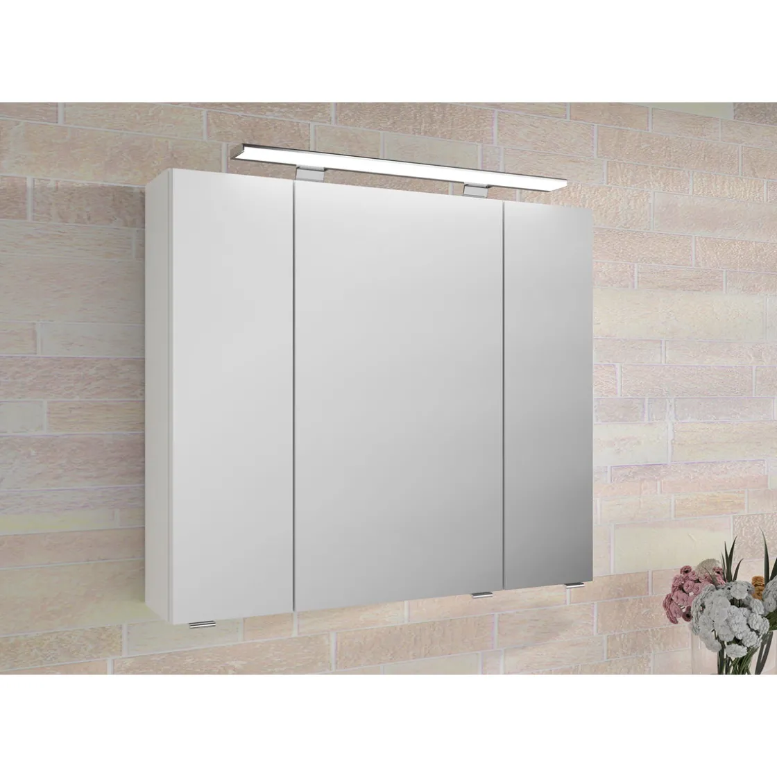 Kranzbeleuchtung Asti grau 82 x 1,6 x 26,5 cm ^ Pelipal Online