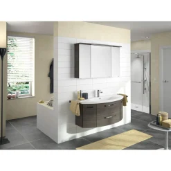LED-Kranzbeleuchtung Asti grau 122 x 1,6 x 26,5 cm ^ Pelipal Online