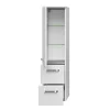 Midischrank Asti weiß hochglanz Fokus 4010 30 x 121 x 33 cm ^ Pelipal Outlet