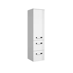 Midischrank Asti weiß hochglanz Fokus 4010 30 x 121 x 33 cm ^ Pelipal Outlet
