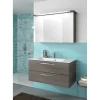 Spiegelschrank Trentino grau 105 x 72 x 20 cm ^ Pelipal