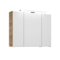 Spiegelschrank Trentino inkl LED Aufsatzleuchte 90 x 72 x 20 cm ^ Pelipal Clearance