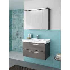 Waschtischunterschrank Trentino grau ^ Pelipal Clearance