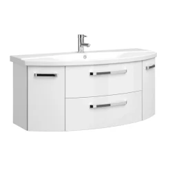 Waschtischunterschrank Asti weiß hochglanz Fokus 4010 ^ Pelipal New