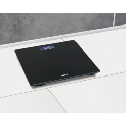 Personenwaage LED 28x28cm, schwarz ^ Wenko Outlet