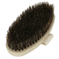 Pferdekardätsche Water Lily 17 x 8 cm beige-schwarz ^ Clearance