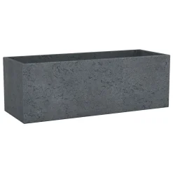 Pflanzgefaess C-Cube Stony black 80/240Long ^ Scheurich Hot
