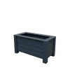 Pflanzkasten Fichte anthrazit 80x40x40cm ^ Clearance