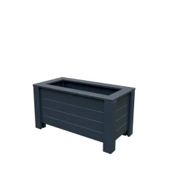 Pflanzkasten Fichte anthrazit 80x40x40cm ^ Clearance