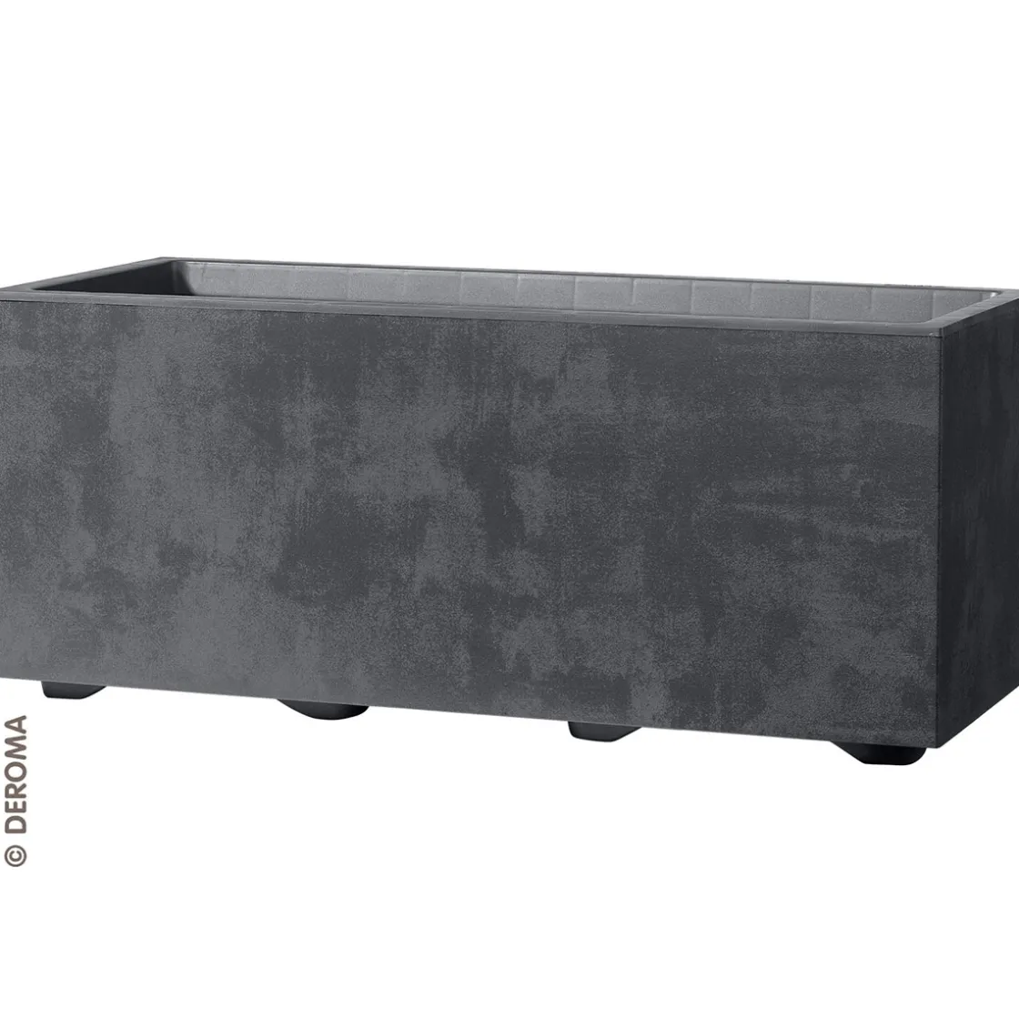 Pflanzkasten Millennium anthrazit 59 x 25 x 25 cm ^ New
