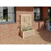 Pflanzkasten 90x45x150cmLaerche unbehandelt ^ Discount