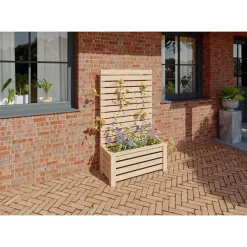 Pflanzkasten 90x45x150cmLaerche unbehandelt ^ Discount