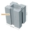 Pfostenfundamentstein 34x26,5x21,5 cm ^ Diephaus