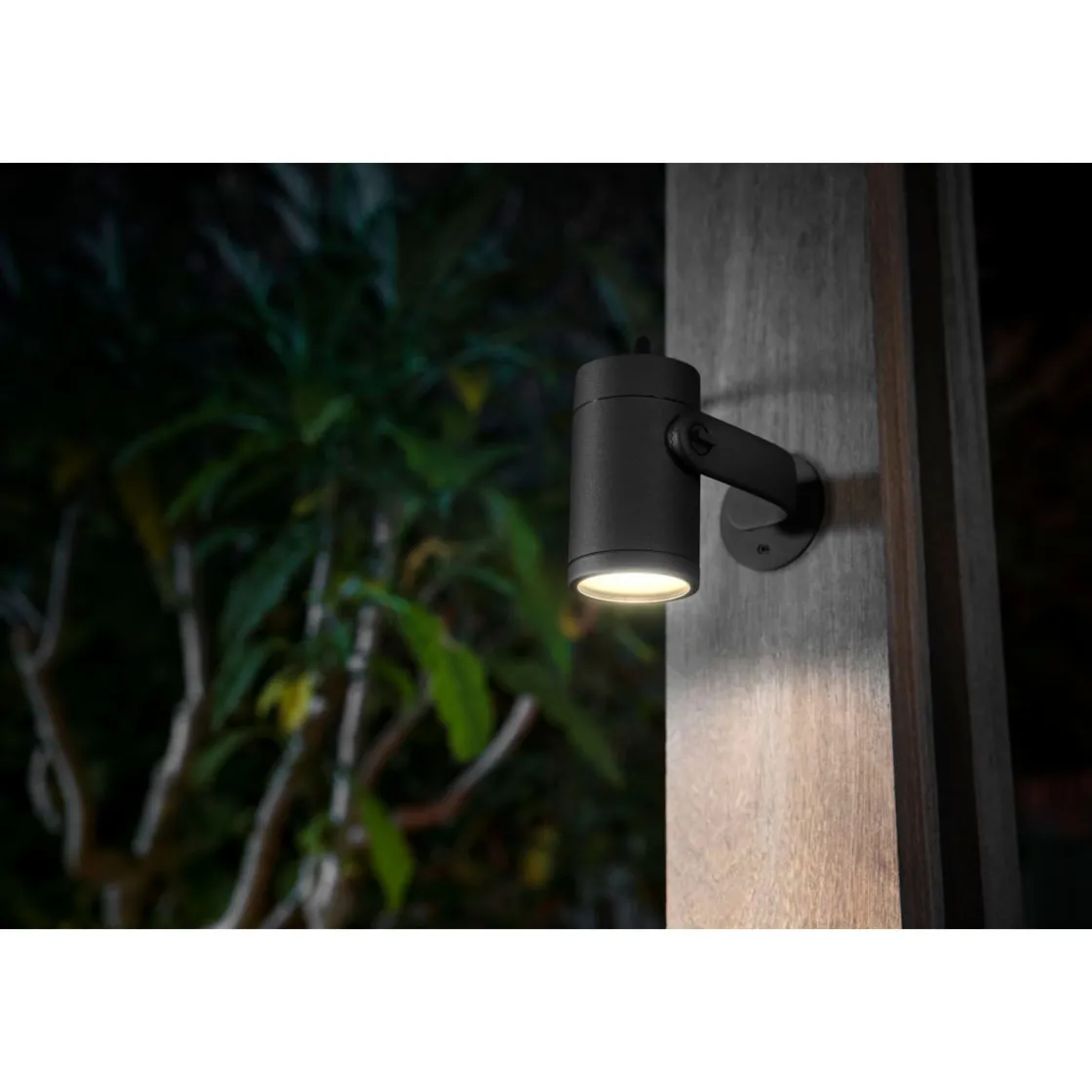 LED-Außenleuchte Lily 19,4 x 8,4 x 7 cm schwarz ^ Philips Hue New