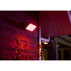 LED-Außenwandleuchte Discover schwarz ^ Philips Hue Discount
