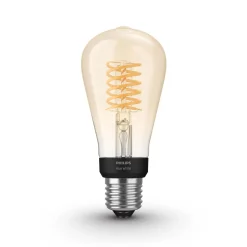 LED-Edison-Leuchtmittel White Filament E27 7W ^ Philips Hue Best