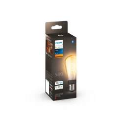 LED-Edison-Leuchtmittel White Filament E27 7W ^ Philips Hue Best