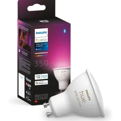 LED-Reflektor White und Color Ambiance GU10 5,7W ^ Philips Hue Best