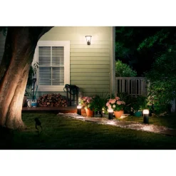 LED-Wegeleuchte Calla schwarz ^ Philips Hue Hot