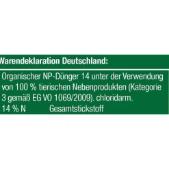 BIO Hornmehl 2,5 kg ^ Plantiflor Hot