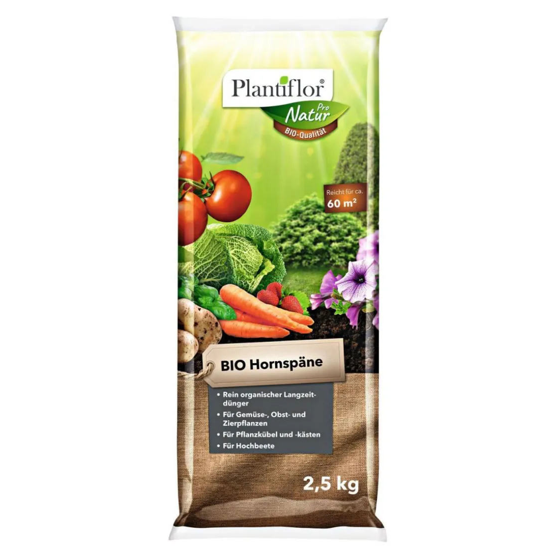 Bio Hornspäne 2,5 kg ^ Plantiflor Clearance