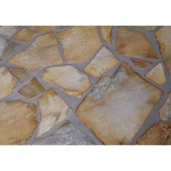 Polygonalplatte Rio Yellow 1,3-2,5 cm ^