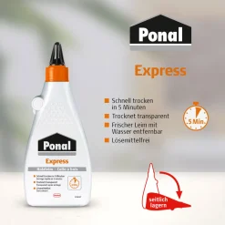 Holzleim Express 225 g ^ Ponal Outlet