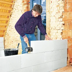 Porenbetonstein 60 x 20 x 7, cm ^ Discount