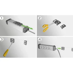 Premium-Alu-Line 6-fach 3,0m ^ Brennenstuhl New