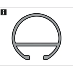 Profilverbinder Dm. 20mm IL I eisen ^ Gardinia New