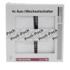 PROFI-PACK-SET Aus-/Wechselschalter Melbourne ultrawei Serie 702 ^ Sale