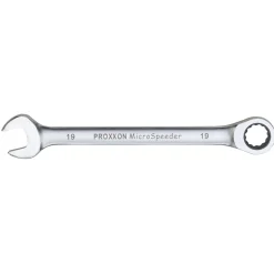 Gabel-Ringschlüssel MicroSpeeder mit Knarrenfunktion mm ^ Proxxon Industrial Hot