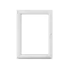 PVC Fenster 71 3-fach Glas 0750/0750LS1flg. DK weiss/weiss ^ New