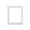PVC Fenster 71 3-fach Glas 0750/0500LS1flg. DK weiss/weiss ^