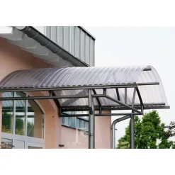 PVC-Wellpappe Sinus transparent 200 x 90 cm ^