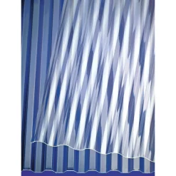 PVC-Wellpappe Sinus transparent 200 x 90 cm ^