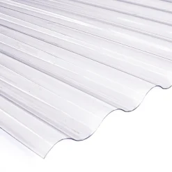 PVC Wellplatte Sinus transparent 120x80 cm ^ Best